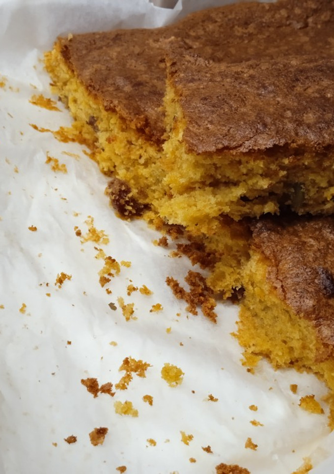 Una foto de Bizcocho de naranja y frutos secos