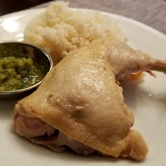 A picture of Hainan Chicken (Instant Pot).