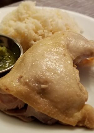 A picture of Hainan Chicken (Instant Pot).