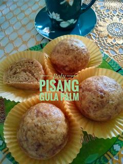 Foto resep Bolu Pisang Gula Palm