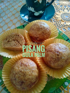 Foto resep Bolu Pisang Gula Palm