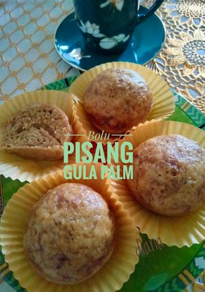 Foto resep Bolu Pisang Gula Palm