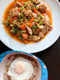 ลาบปลาดอลลี่สันในไก่