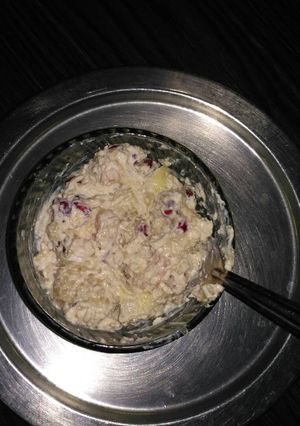 A picture of Chocolate fruit shrikand.