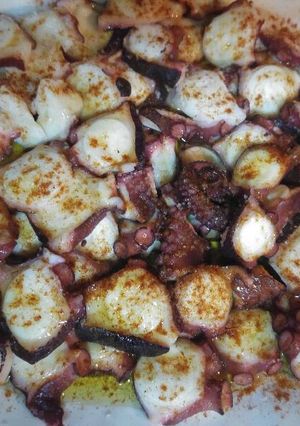 Una foto de Pulpo a feira