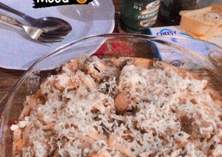 Langkah Mudah untuk Membuat 19. Creamy Fetucini Anti Gagal