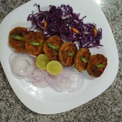 A picture of Chicken Shami Kebab.