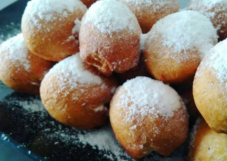 Donat bite isi coklat