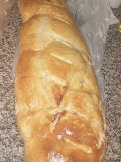 Una foto de Pan de jamón. tradición venezolana navideña