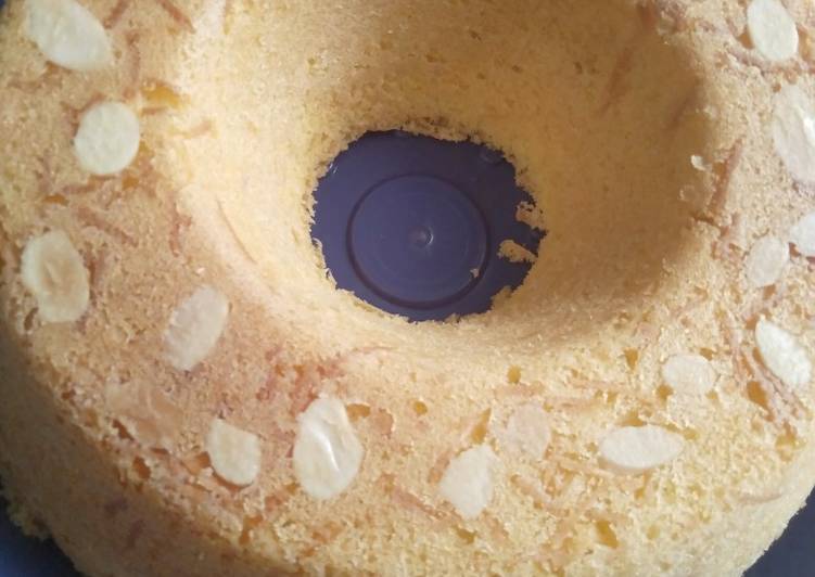 Bolu jadul almond keju