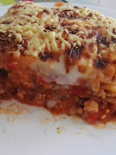 Una foto de Lasagna