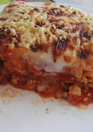 Una foto de Lasagna