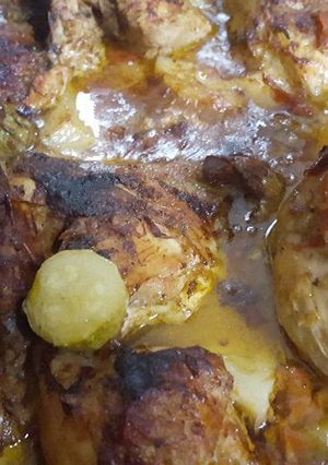صورة لوصفة فراخ كباب حلة بالخضار