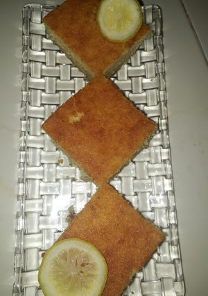 صورة لوصفة بسبوسة