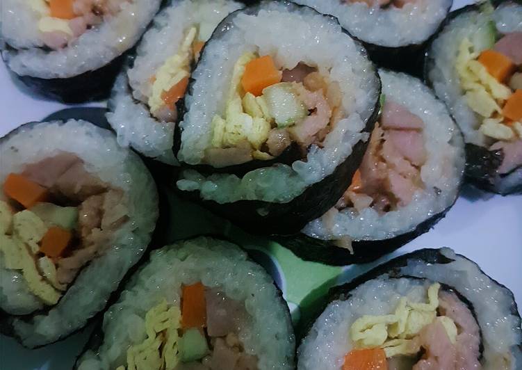 Bumbu Gimbap Simple | Cara Masak Gimbap Simple Yang Menggugah Selera