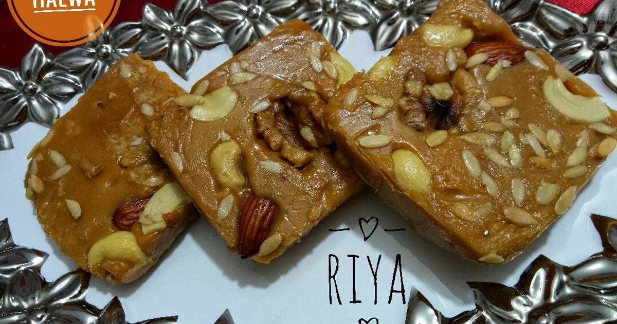 Sohan Halwa Recipe By Riya Dhiman Cookpad