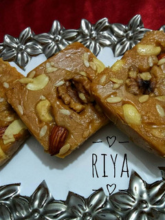 A picture of Sohan halwa.