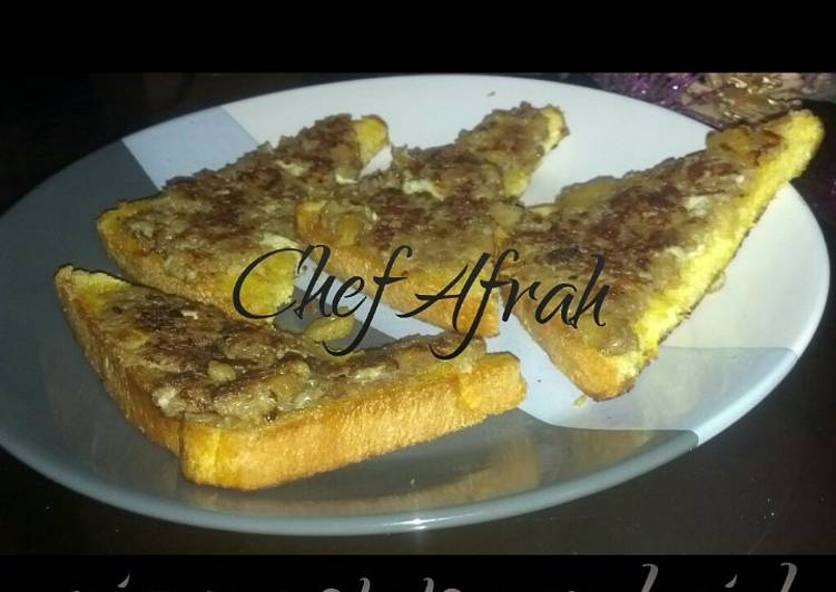 Easiest Way to Make Quick Crispy potato sandwich