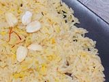 ارز بسمتي بالزعفران 🍚