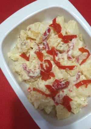 A picture of Potato salad.