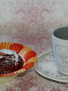 Una foto de Magdalenas de chocolate