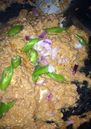 A picture of Corned Tuna Sisig.