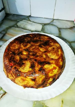 Una foto de Tortilla de mil hojas de papas