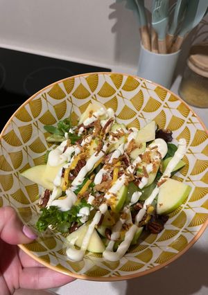 Una foto de Ensalada de apio y manzana