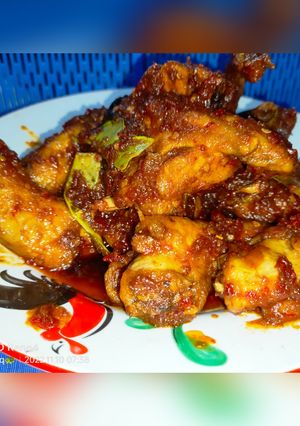 Foto resep Ayam bumbu bali pedas manis kecap