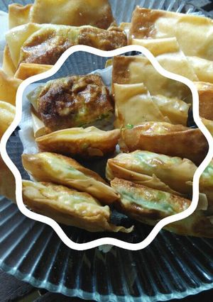 Foto resep Martabak sayur kulit pangsit
