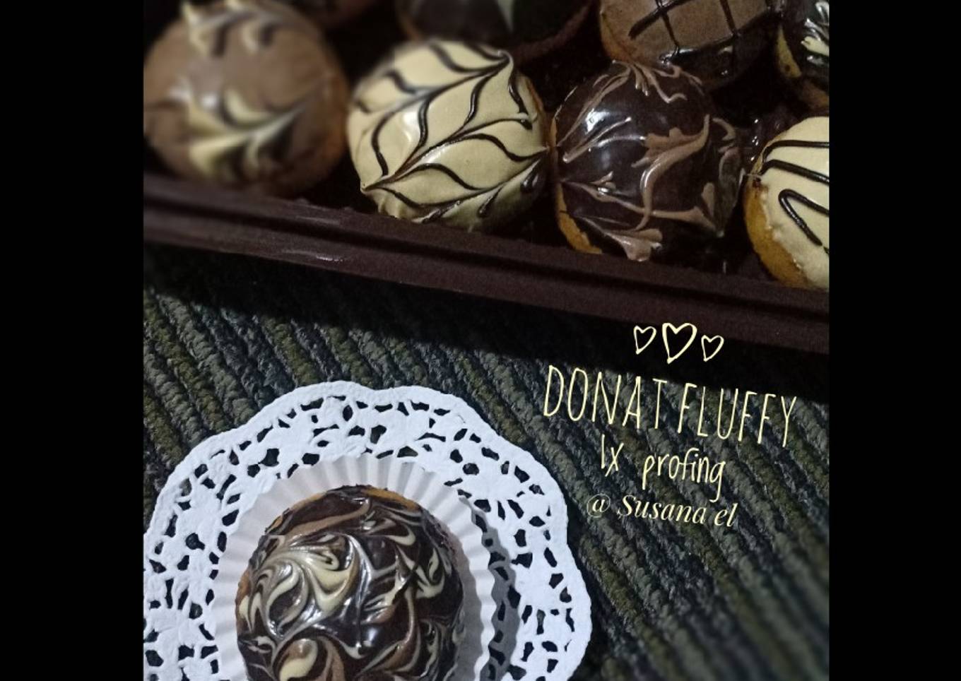 Donat fluffy 1x profing