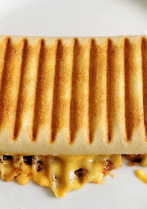 Une photo de Panini Chorizo et Chèvre !!