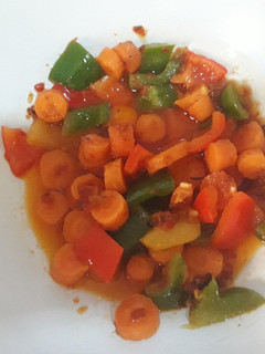 A picture of Fried vegetables.