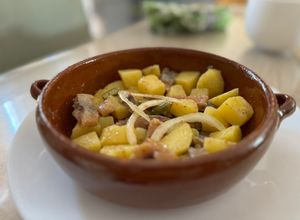Une photo de Salade de harengs et pommes de terre