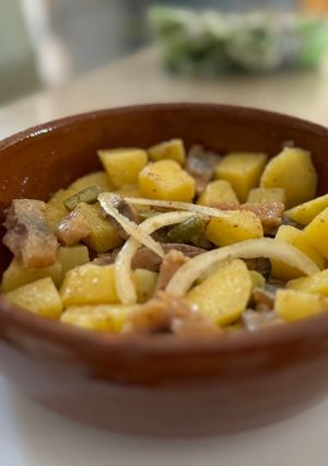 Une photo de Salade de harengs et pommes de terre