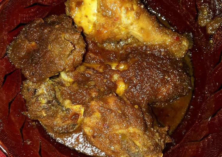 Ayam goreng pedas manis spesial
