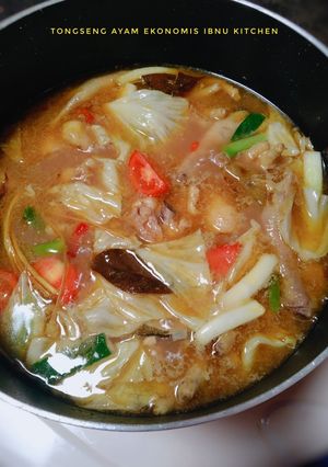 Foto resep Tongseng Ayam Ekonomis