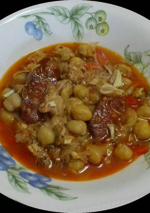A picture of Canarian Ropa Vieja.