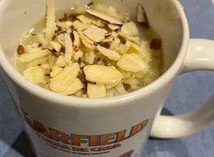 Una foto de Sopa crema de coliflor