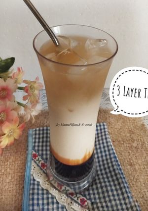 Foto resep 3 Layer Tea