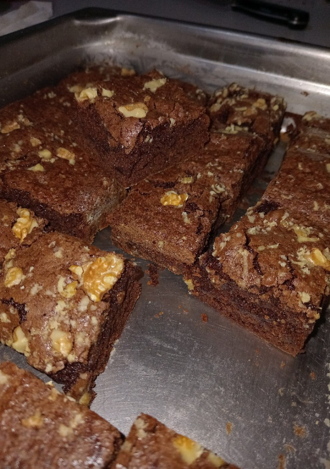 Una foto de Brownie receta fácil y rica 🤤👌