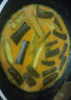 Foto resep Gulai terong pedas