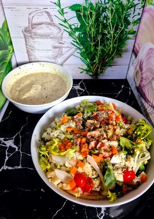Une photo de Salade printanière