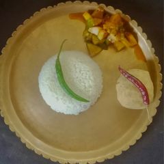 A picture of Masoor Dal Bharta Bihari Style.