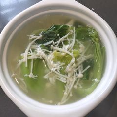 Green Mustard Soup A picture of Green Mustard Soup.