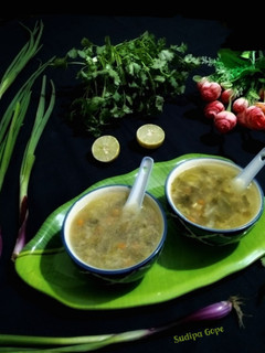 A picture of Lemon Coriander Soup.