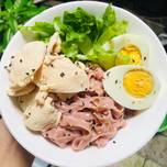 Hình của món Phở trộn Healthy.