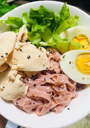 Hình của món Phở trộn Healthy.