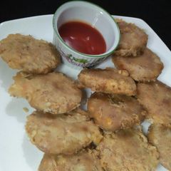 A picture of Beef Shami kabab.