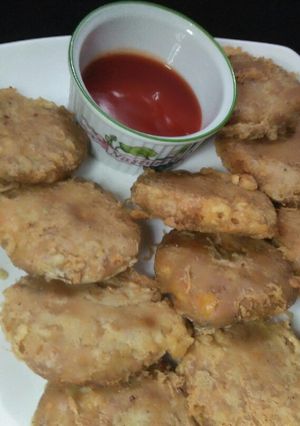 A picture of Beef Shami kabab.